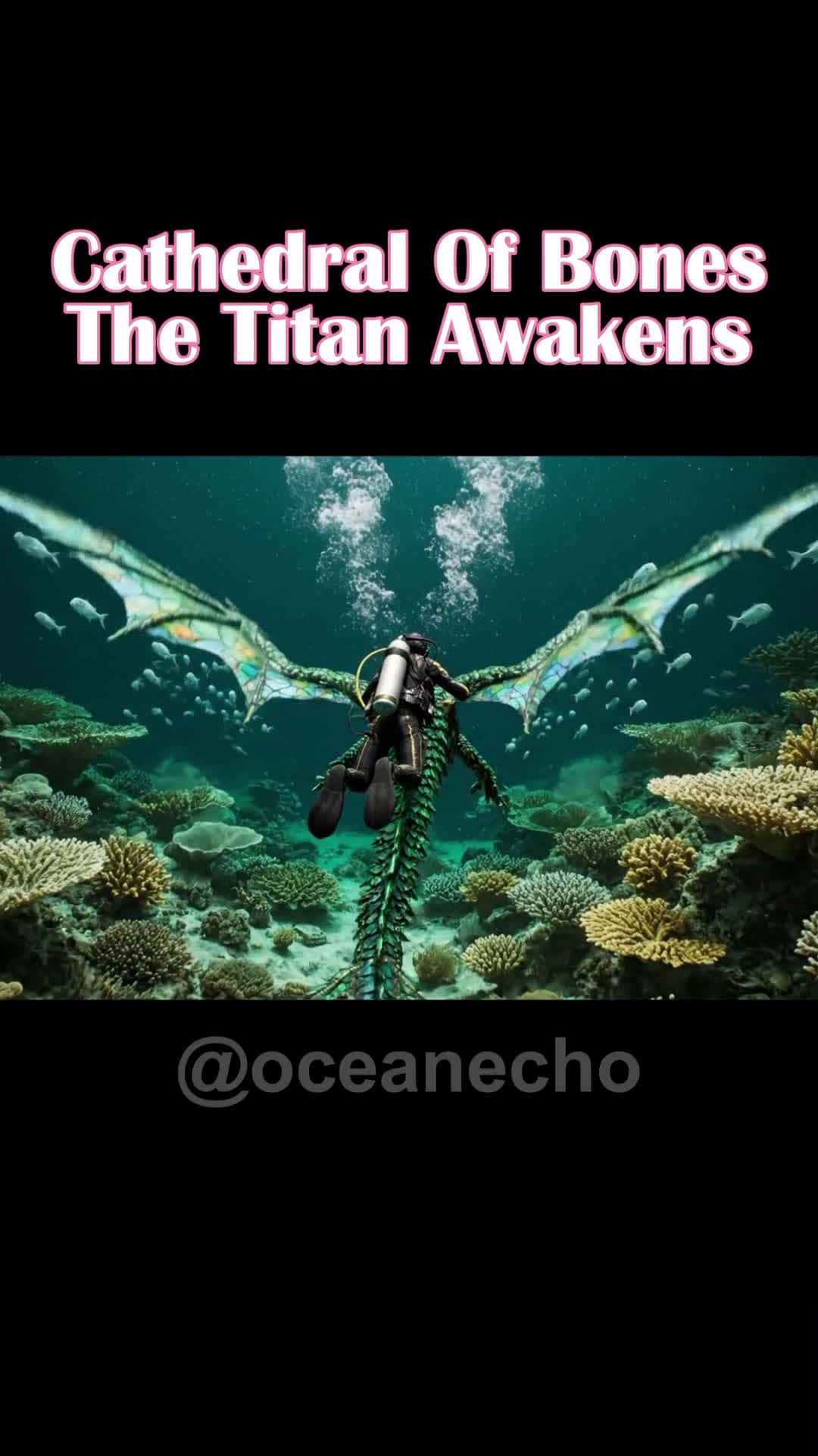 Cover for Diver & Dragon Explore the Haunted Cathedral of Bones 🐉💀🌊#ScubaAdventure #DeepSeaDragon #CathedralOfBones #UnderwaterHorror #OceanLegends #DragonRider #DeepSeaCreatures #EpicUnderwaterScenes #BoneTitan #cinematicocean 