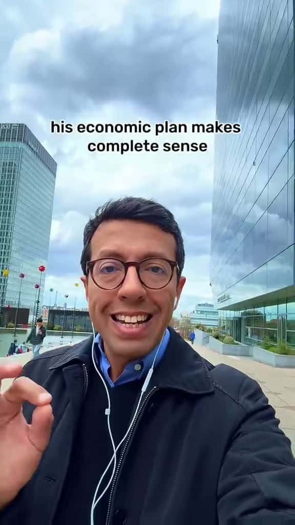 Cover for Trump economic plan