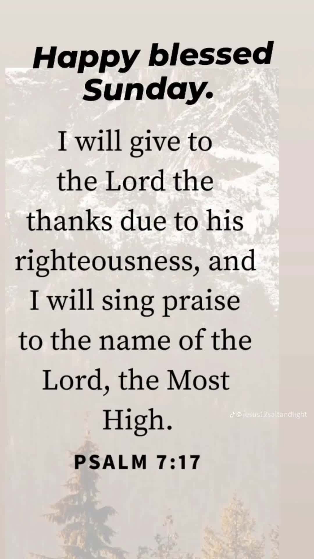 Cover for Happy blessed sunday #Jesus is #Lord