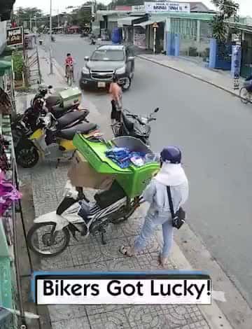 Cover for Bikers Got Lucky! 1