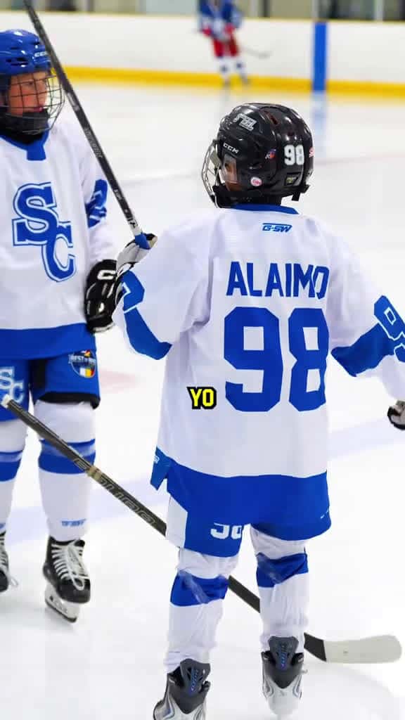 Cover for He Scored On The Mic🎤🏒 #hockeyboys #hockey #bradyfilms #foryoupage #hockeytiktok #hockeytok #fyp #foryou  created by Brady Films with Brady Films’s original sound