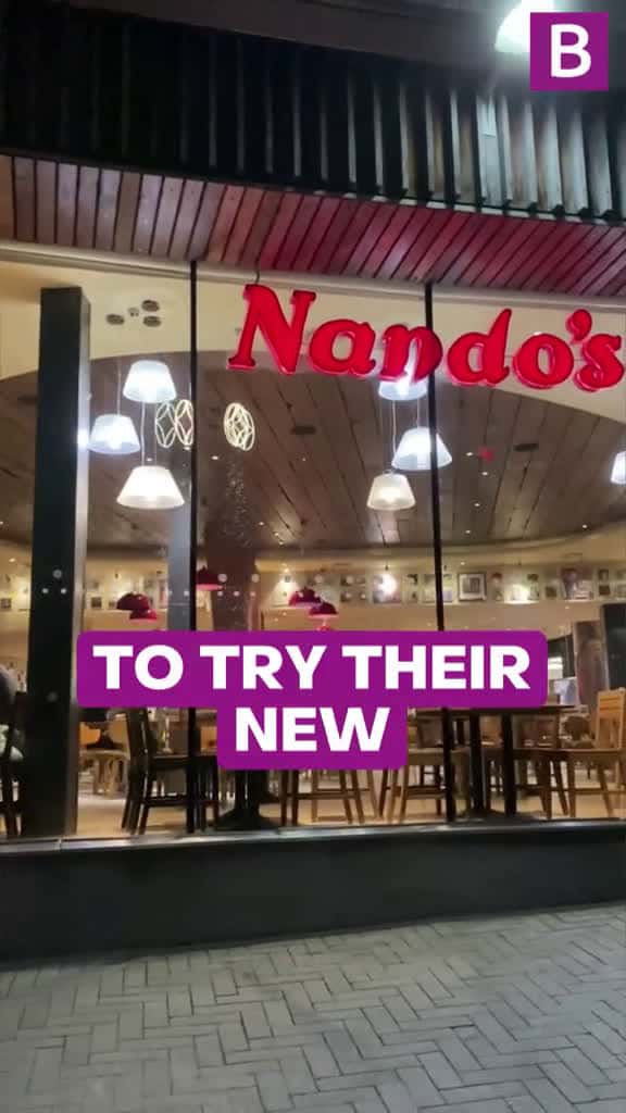 Cover for I tried Nando s Vusa XX hot sauce birmingham brum nandos vusaxxhot hotsauce spicy cheekyna 70085 #shortvideos