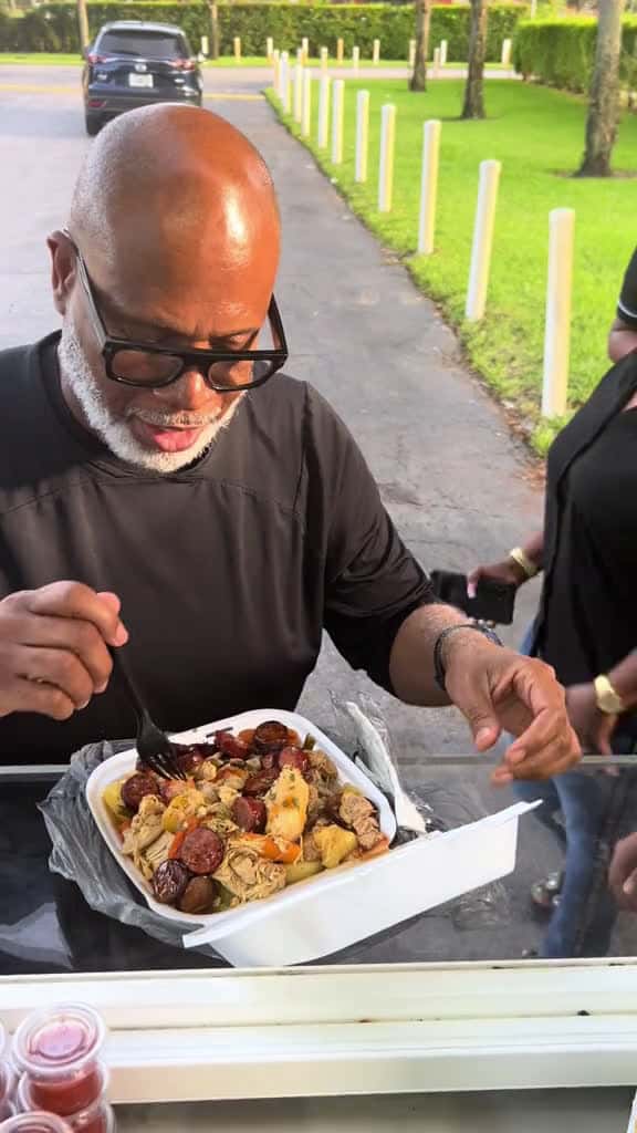 Cover for First timer caribbean chicken and pork over rice viral fyp trending caribbeansous 88330 #trending