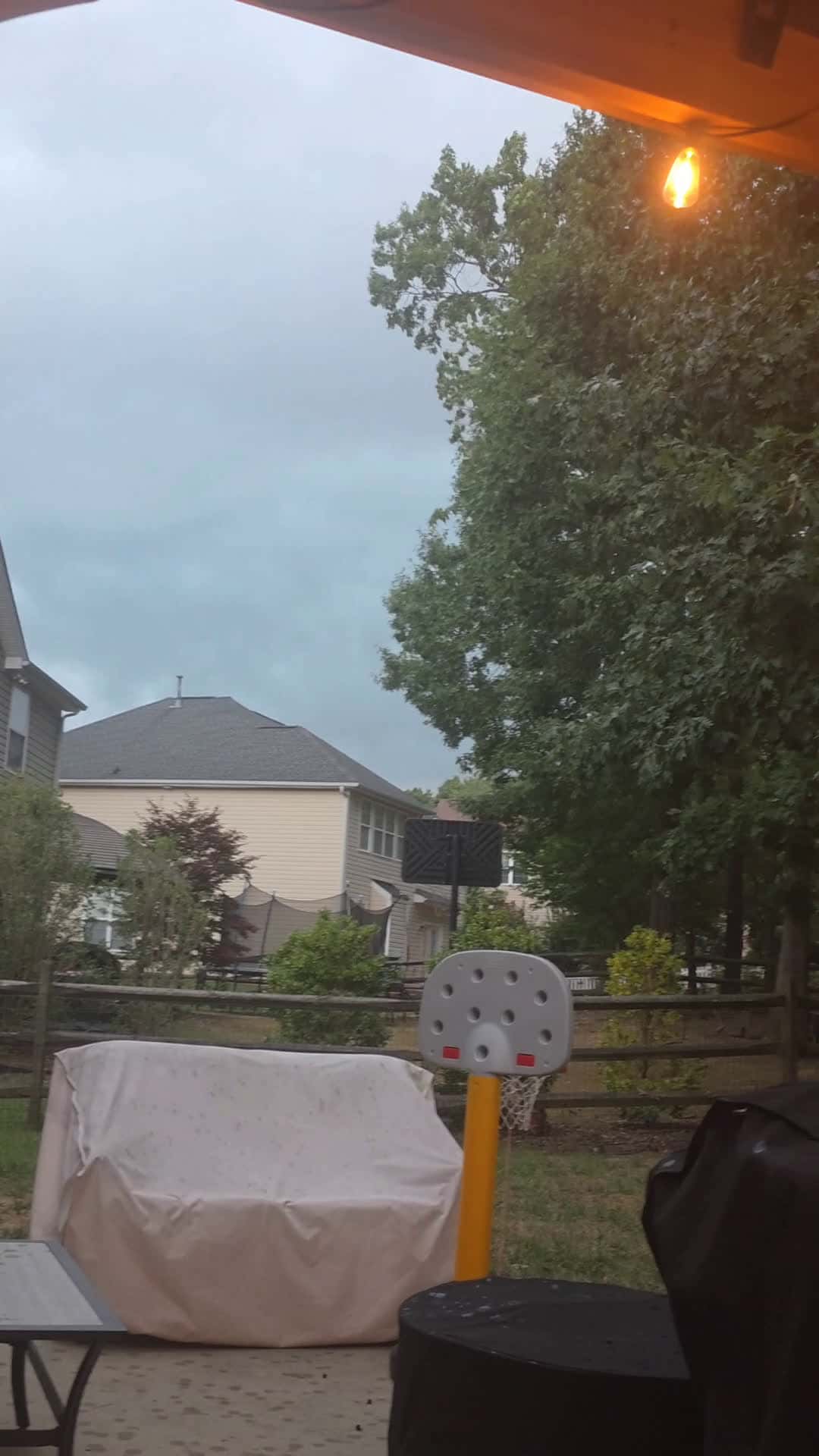 Cover for Sitting in another afternoon thunderstorm in NC 🌩 #northcarolina #rain #thunderstorm #weather #outside #fyp 