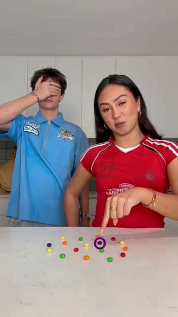 Cover for POISONOUS M&M GAME! 🤭🥰 #shorts