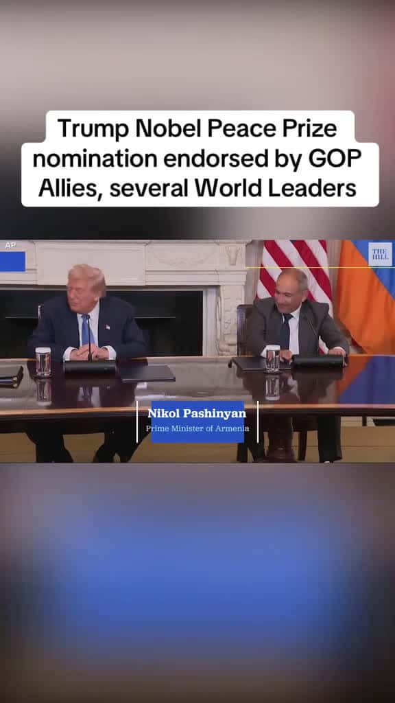 Cover for Trump's Nobel Peace Prize Nomination Gains Momentum