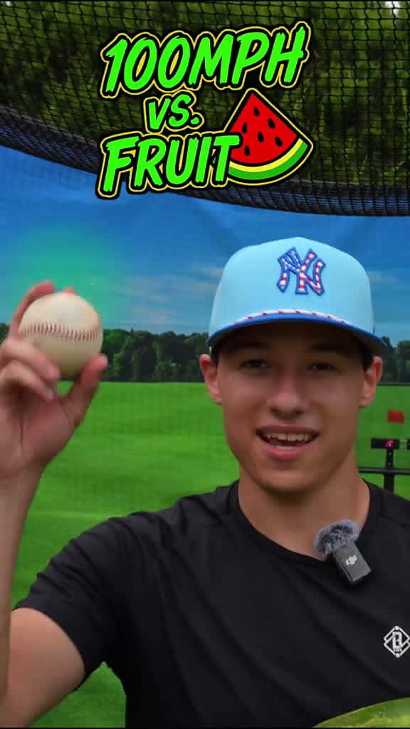 Cover for Which Fruit Made The Coolest Explosion? Personally, I Can't Decide Between Watermelon & Pineapple lol #baseball #60eraguy #pitching #experiment #mlb #fruit #watermelon #pineapple #100mph #explosion #slowmo created by 60eraguy w...