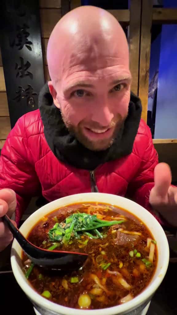 Cover for Super Spicy Taiwanese Beef Noodles in London Chinatown london londonfood londonch 48330 #nicevideo