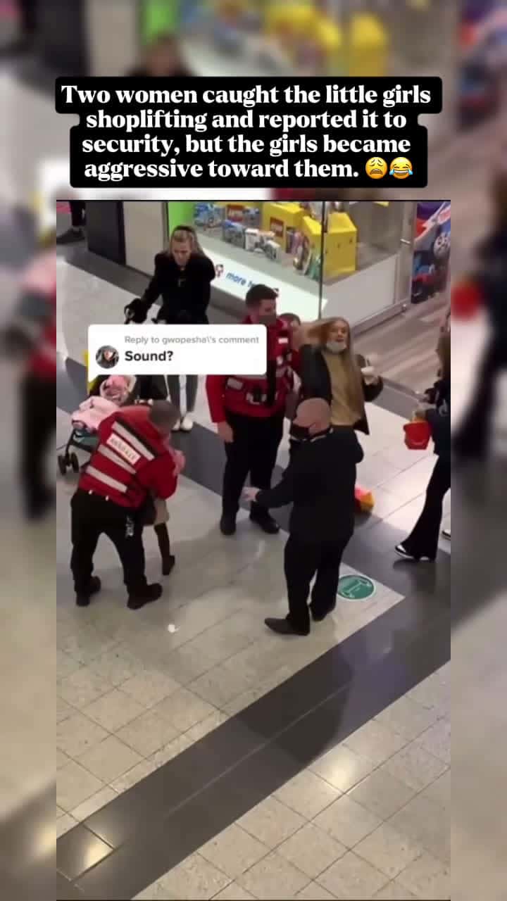Cover for Two women caught the little girls shoplifting and reported it to security, but the girls became aggressive toward them. #viral #fyp #spikedteatalk 
