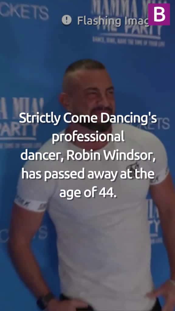 Cover for RIP Robin Windsor robinwindsor strictlycomedancing strictlycomedancingfans 92416 #ilovescoopz
