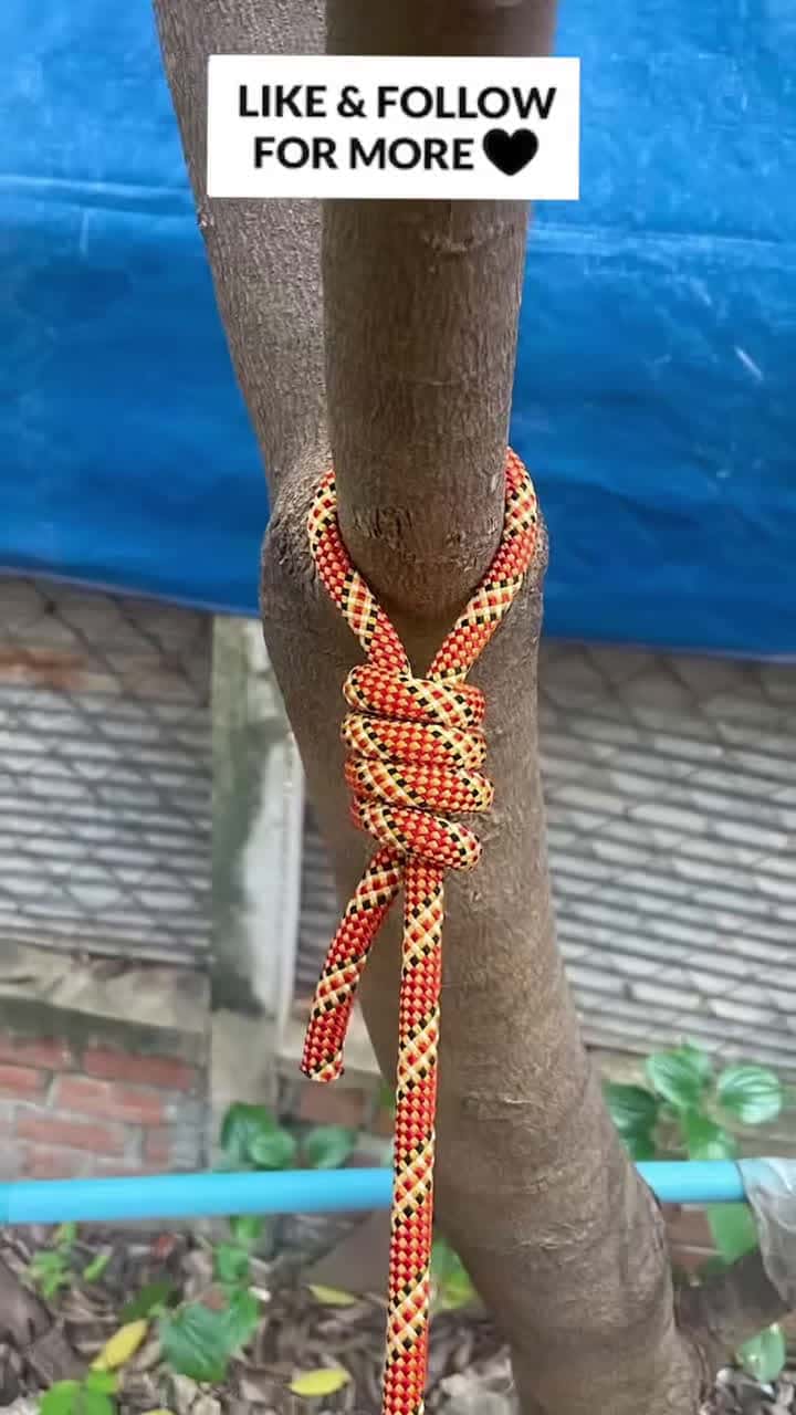 Cover for #FirstVideoChallenge Remember This Trick with a Rope - Simple but Works Great usefulknot