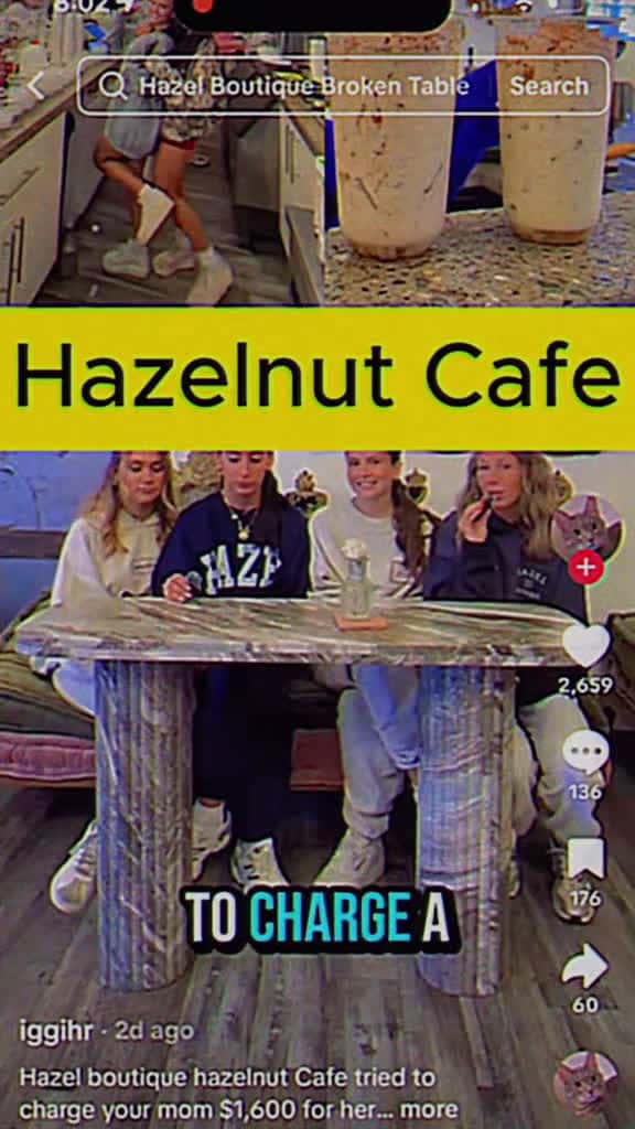 Cover for Hazelnut Cafe Drama, Hazelnut Boutique NJ, #CapCut  created by Porkchop Pete with 🎶🎧🎶’s оригинальный звук