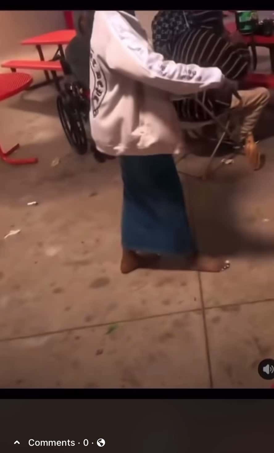 Cover for When she kicked them shoes off I knew it was over 😭😭😭🤣🤣🥊🥊💀 #fight #fightcam #follow