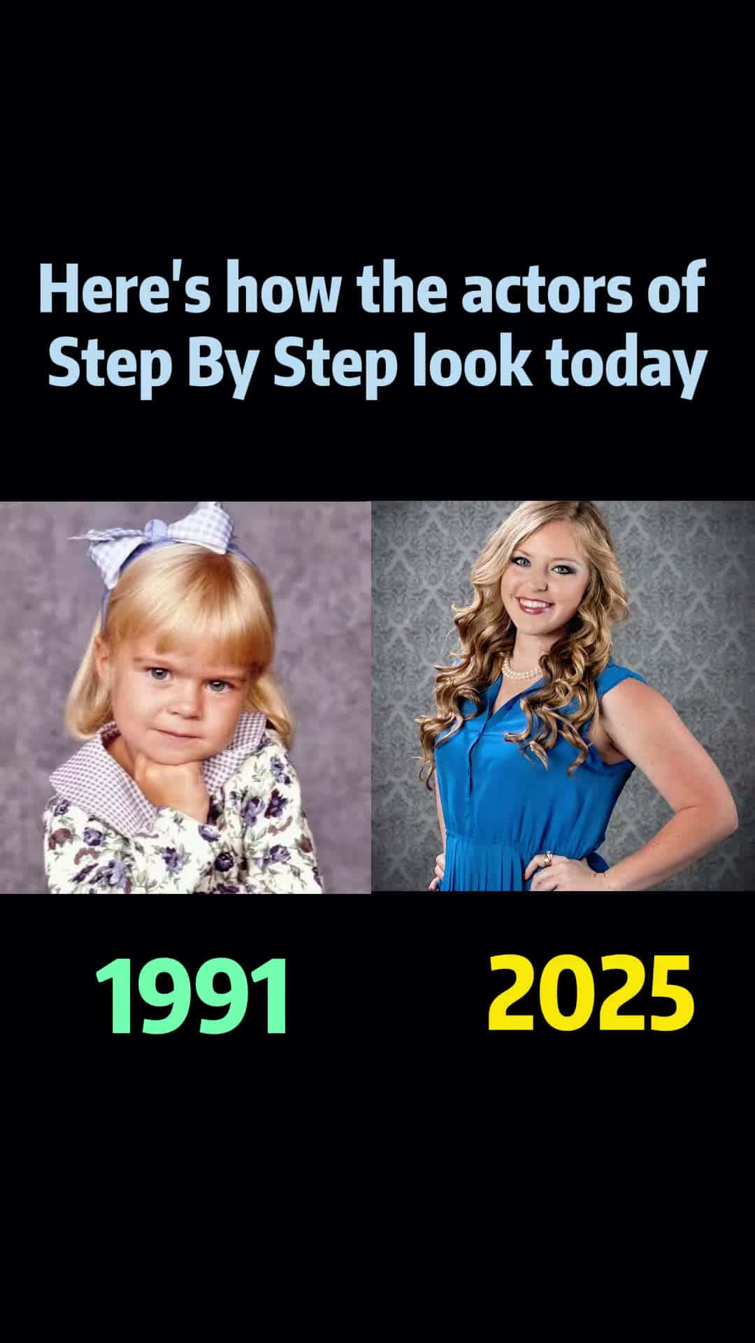 Cover for Here’s how the actors of step by step look today #celebrity #stepbyst