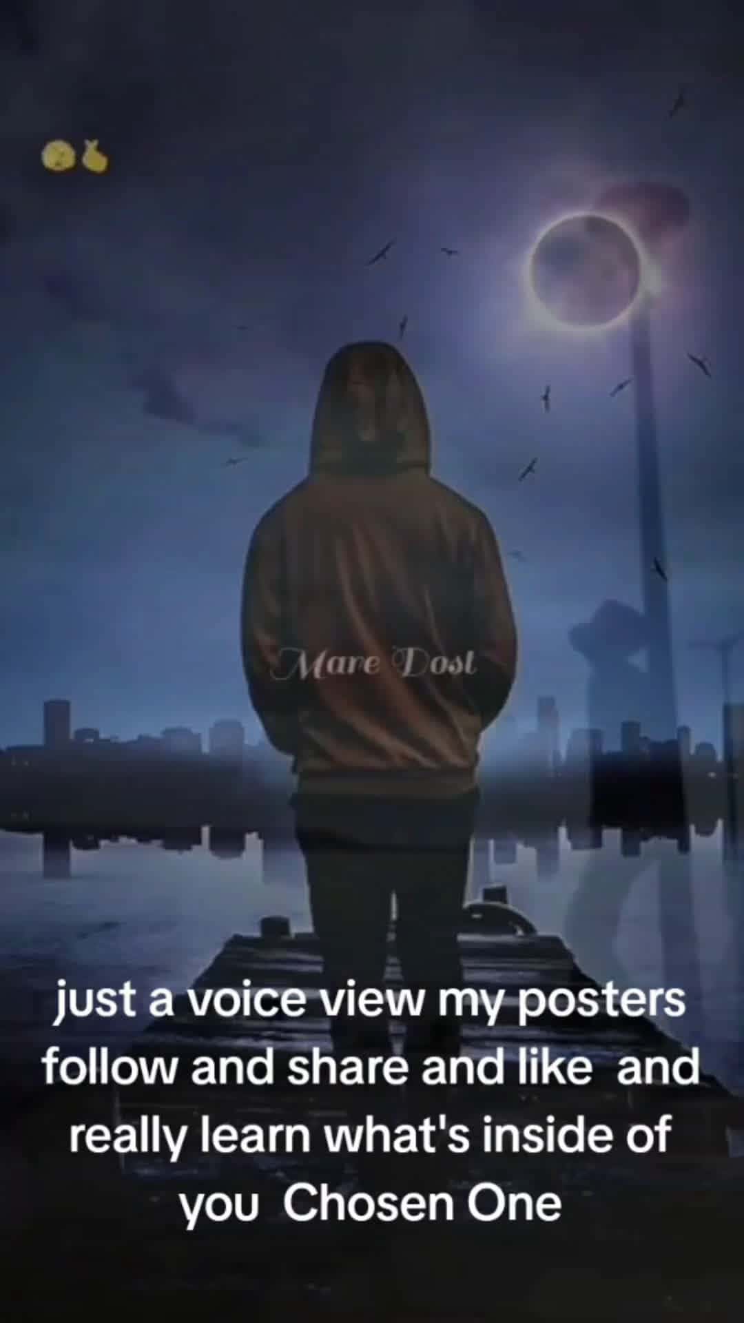 Cover for follow JUST a voice 