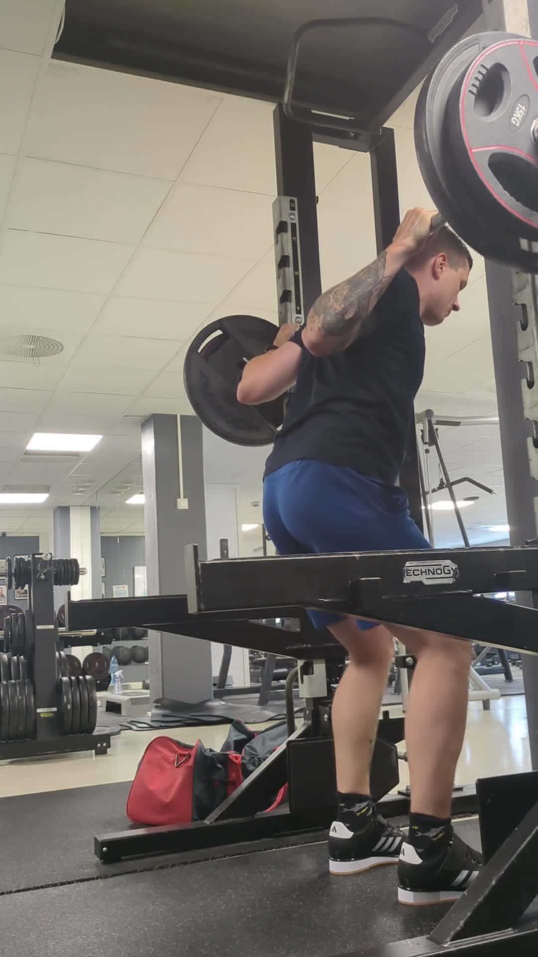 Cover for Am I nailing my squat form? 💪 #Fitness #Squats #FormCheck