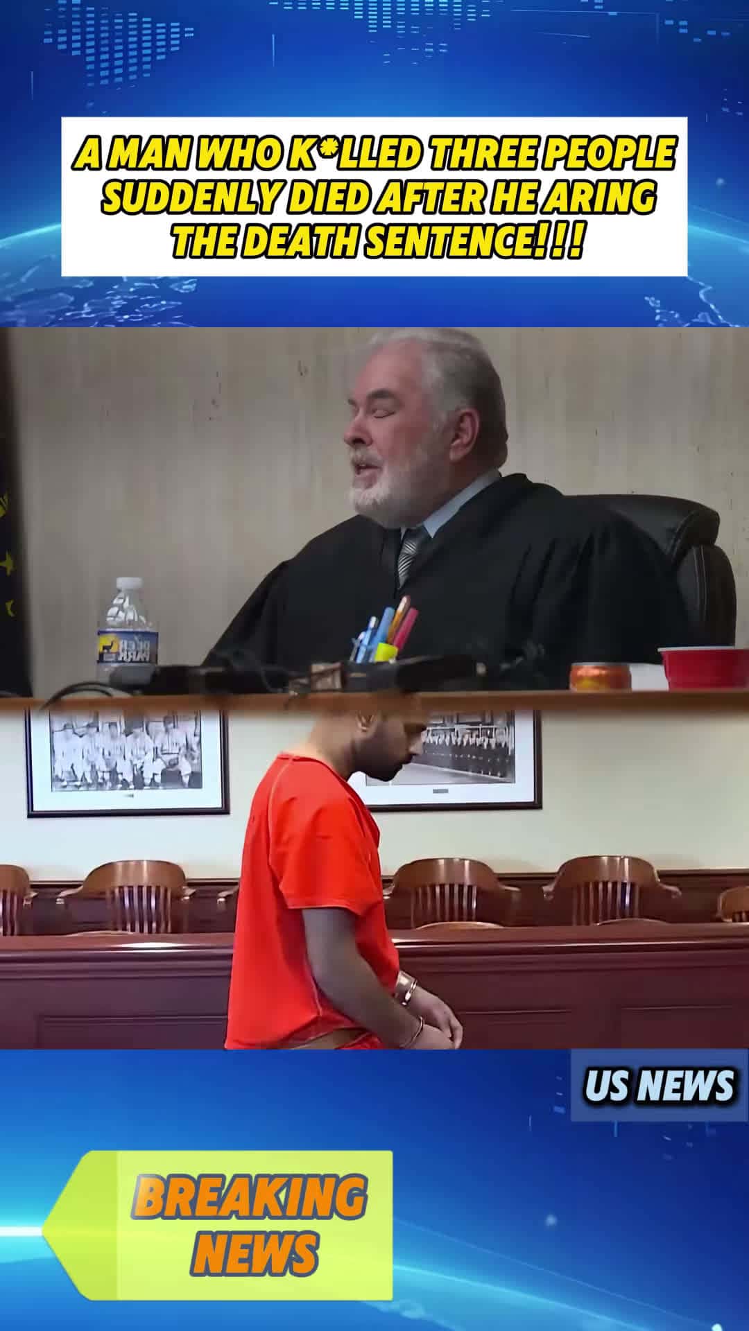 Cover for #FirstVideoChallenge #greenscreen #breakingnews #news #crime #foryou #fyp #court