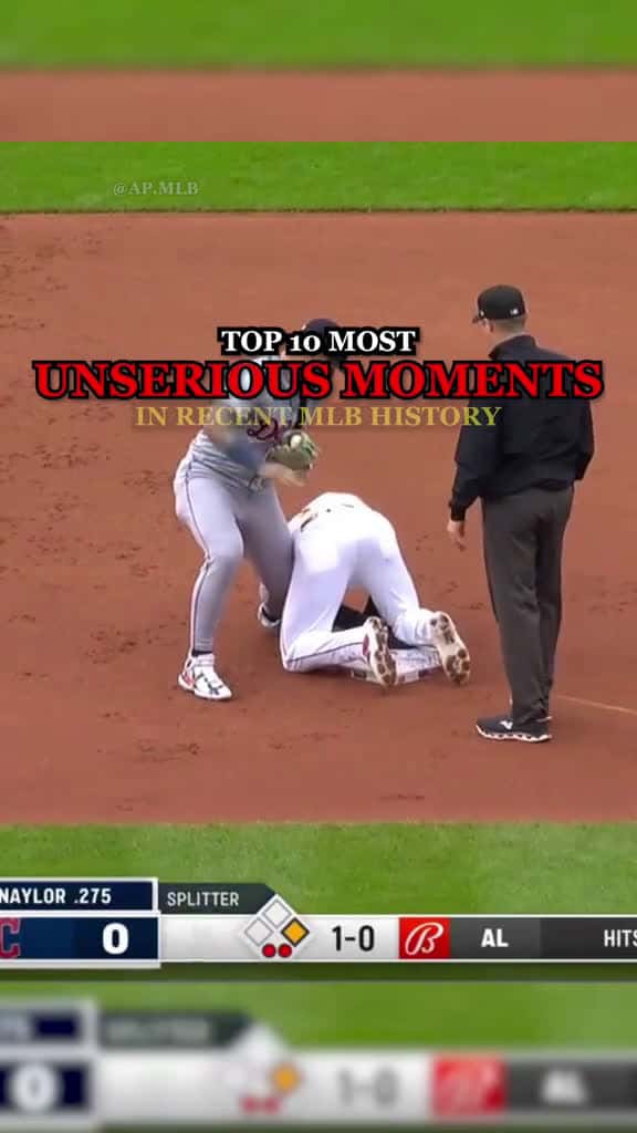 Cover for Which moment was the funniest   MLB baseball 46058 #trendingscoopz