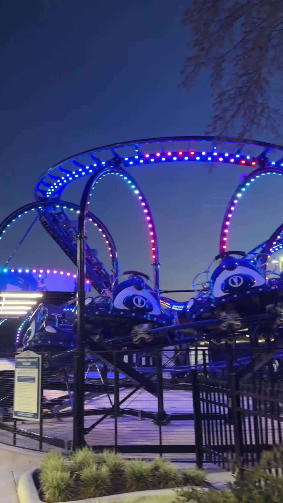Cover for Spinning coaster Frankie’s fun park Raleigh NC #rollercoaster #fun #viral #northcarolina #thrill #themepark