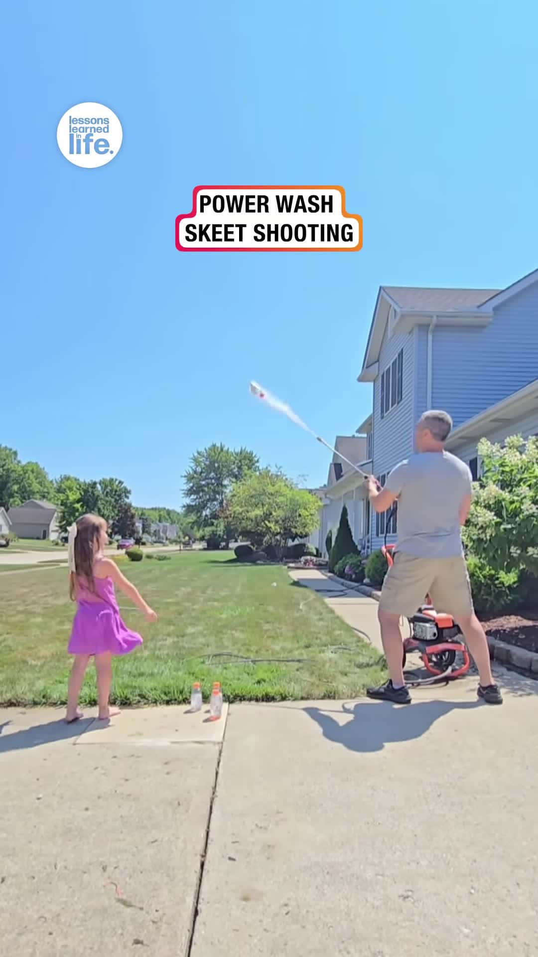Cover for #TooFunnyToScroll Power Washer Skeet Shooting