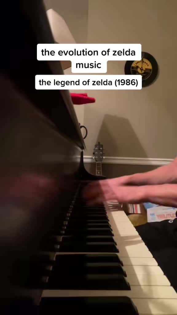 Cover for Legend of Zelda: The most iconic video game music? 🎶 #Zelda #Nintendo #GamingMusic
