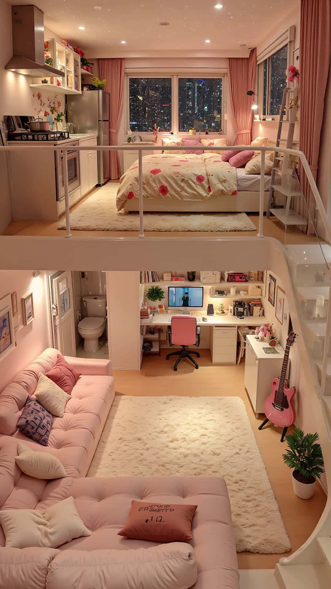Cover for AI dreamapartment: Find your undisturbed space, cherish solitude. #LoftDreams#MyPrivateSpace#AloneAndLovingIt#CozyHome#QuietTime
