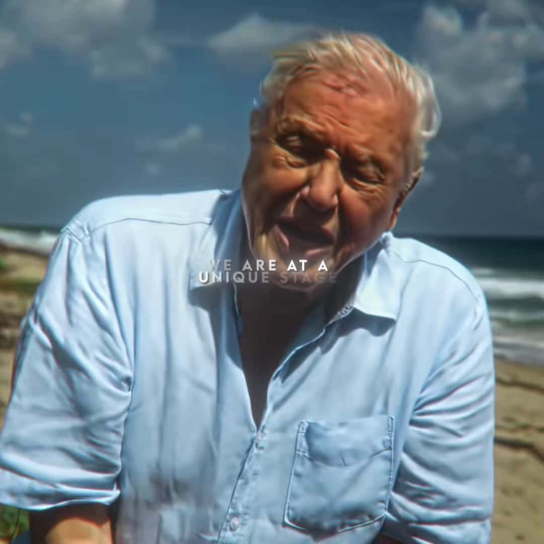 Cover for The greatest voice of nature 🌏🌱 #fyp #foryou #griffrule #viral #trending #edit #foryoupage #vallaaep #earth #climatechange #davidattenborough #nature