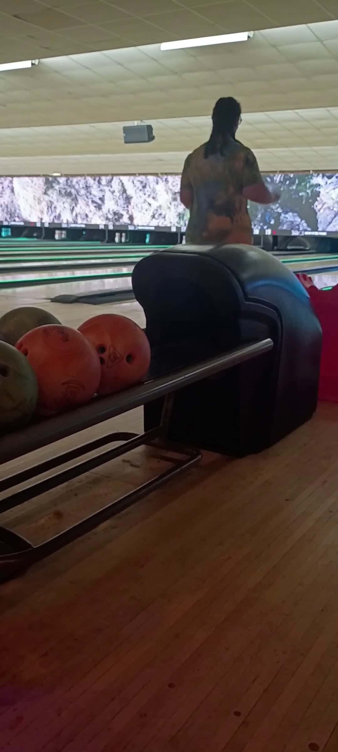 Cover for bowling alley 