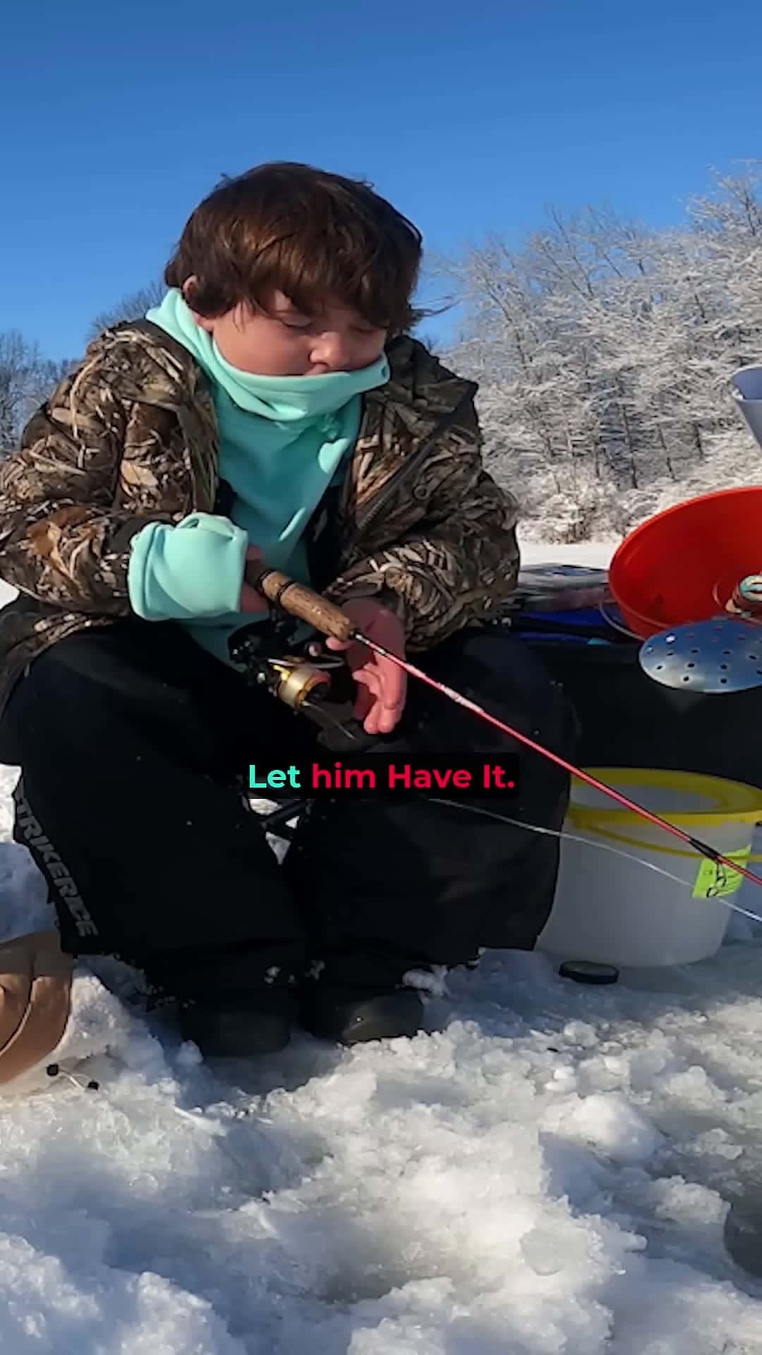 Cover for BRO it has a FISH in its MOUTH icefishing fishing fish outdoors bass bassfishing fyp fyp