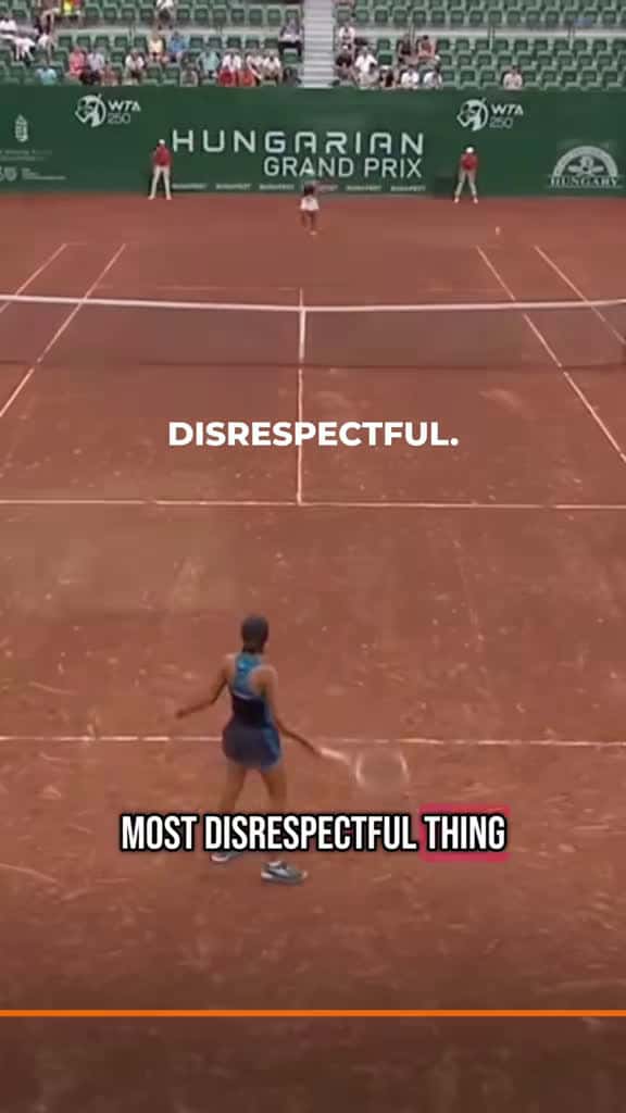 Cover for She wiped away the evidence! 😲 #tennis #WTA #sportsdrama #shocking