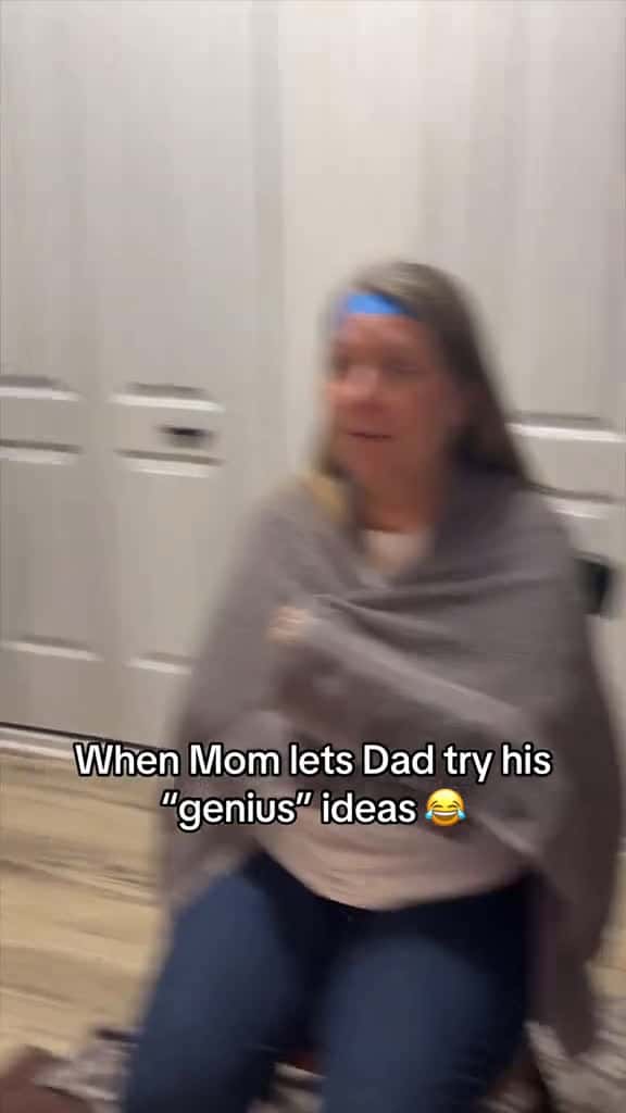 Cover for When Mom lets Dad try his genius ideas. dad husbandwife comedy funny relatable ma 15565 #american