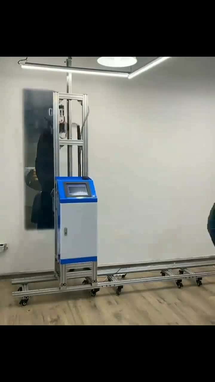 Cover for Wall printing machine from @cool print spb #worldofengineering #engineering #wallpaper #painting #printing #art