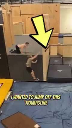 Cover for CRAZY TRAMPOLINE CHALLENGE! LOCATION MOTIVE School of Movement In Greenville, South Carolina