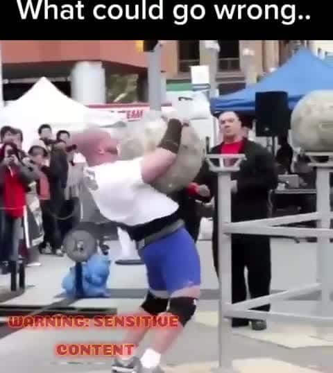 Cover for Being a strongman can be dangerous 😬 Follow for more ⬆️ #fyp #scary #trending