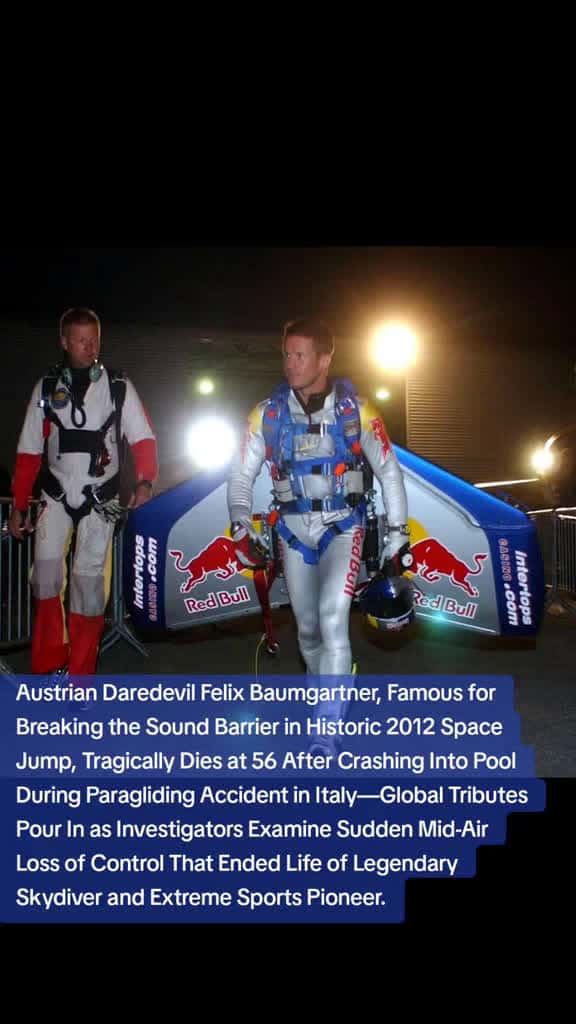 Cover for Félix Baumgartner: Extreme Sports Icon Passes Away at 56