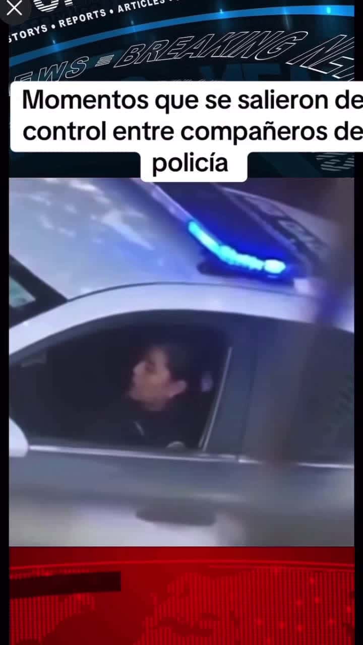 Cover for La oficial que esta tendencia en las redes, casada con una niña y se cuenta que lo perdio todo por esta gosadita / The officer who is trending on social media, married to a girl and it is said that she lost everything for have this fun🤷🏼‍♂️😆 #police #viral #foryou