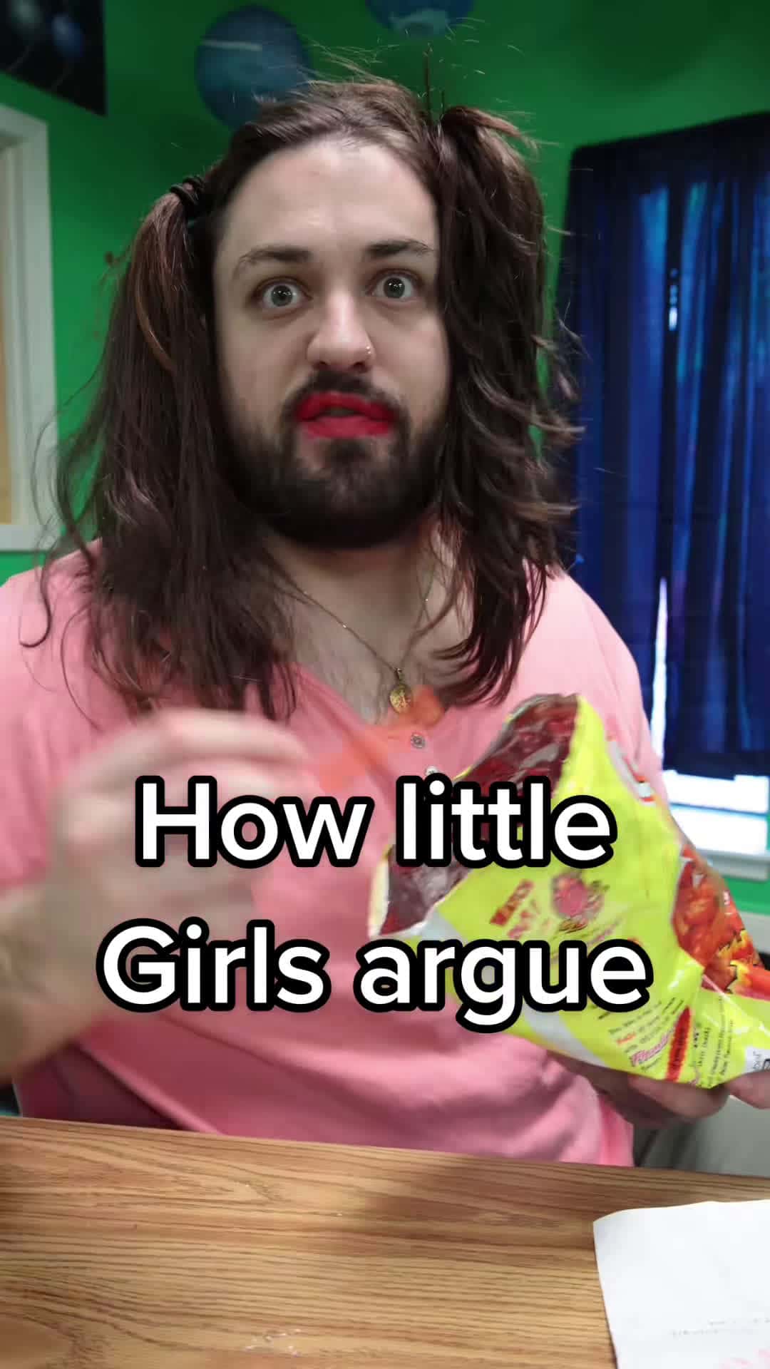 Cover for How little girls argue🤣 #kids #school #teacher