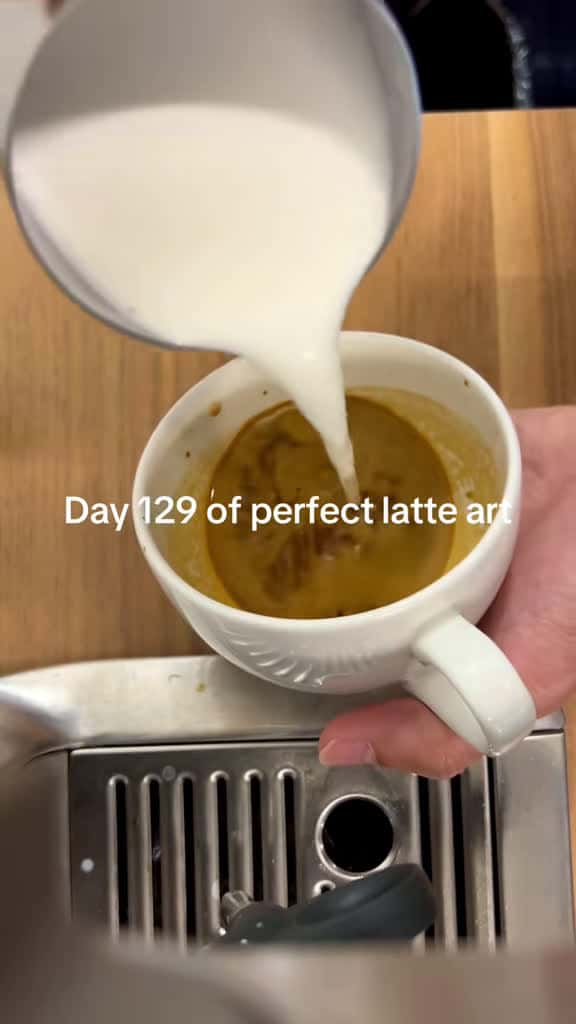Cover for Turning every morning into a work of latte art 🎨☕ #LatteArt #MorningCoffee #Barista