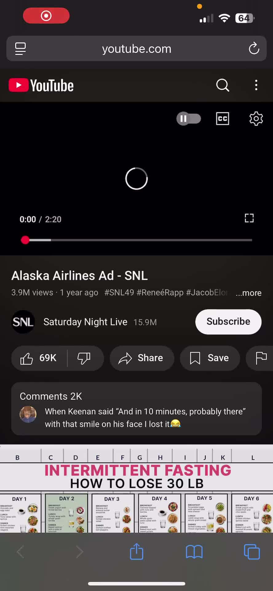 Cover for Funny Alaska airlines commercial 🤣😂😂
