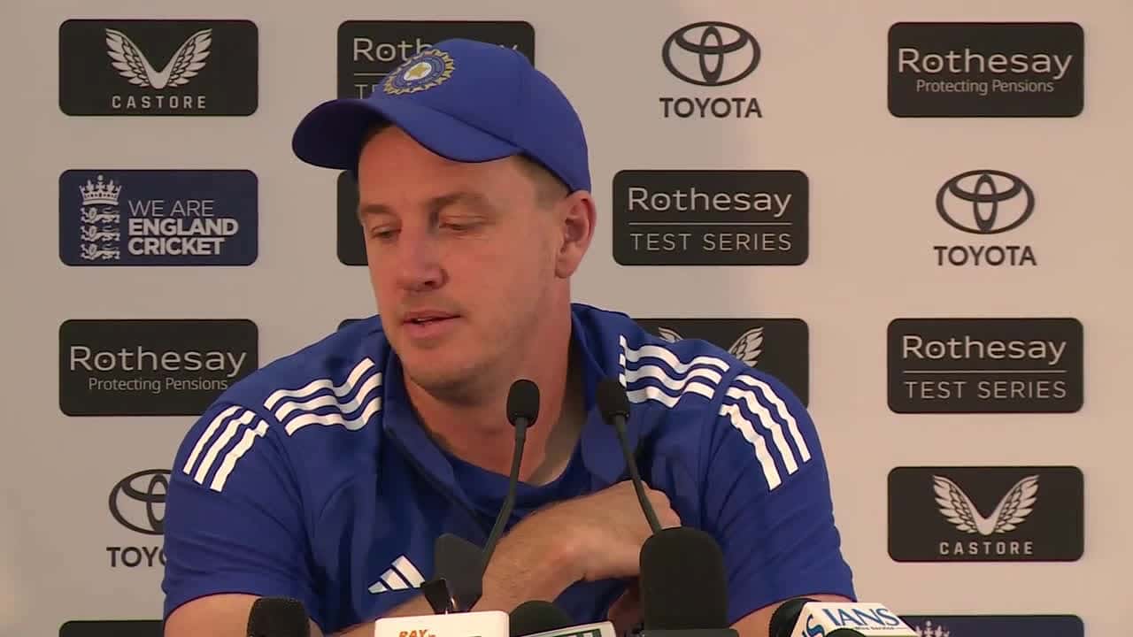 Cover for India coach Morne Morkel reflects on day four of their final Test vs England at the Oval