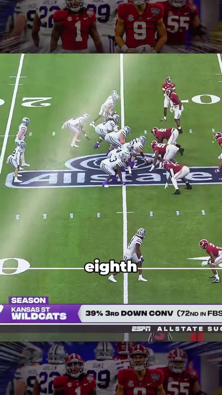 Cover for Sugar Bowl showdown: Alabama vs Kansas State — full game highlights you can't miss 🏈🔥 #SugarBowl #AlabamaCrimsonTide #KansasStateWildcats #CollegeFootball #FootballHighlights