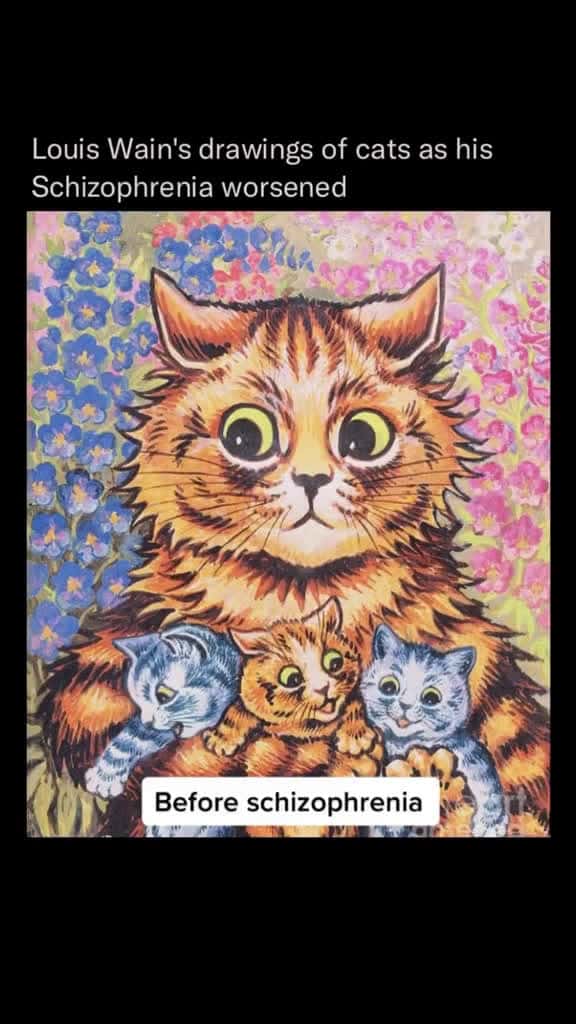 Cover for 732 Louis William Wain was an English artist born in 1... 26891 #Scoopz #LifeDrama #FavMovieClip #CaughtOnCamera