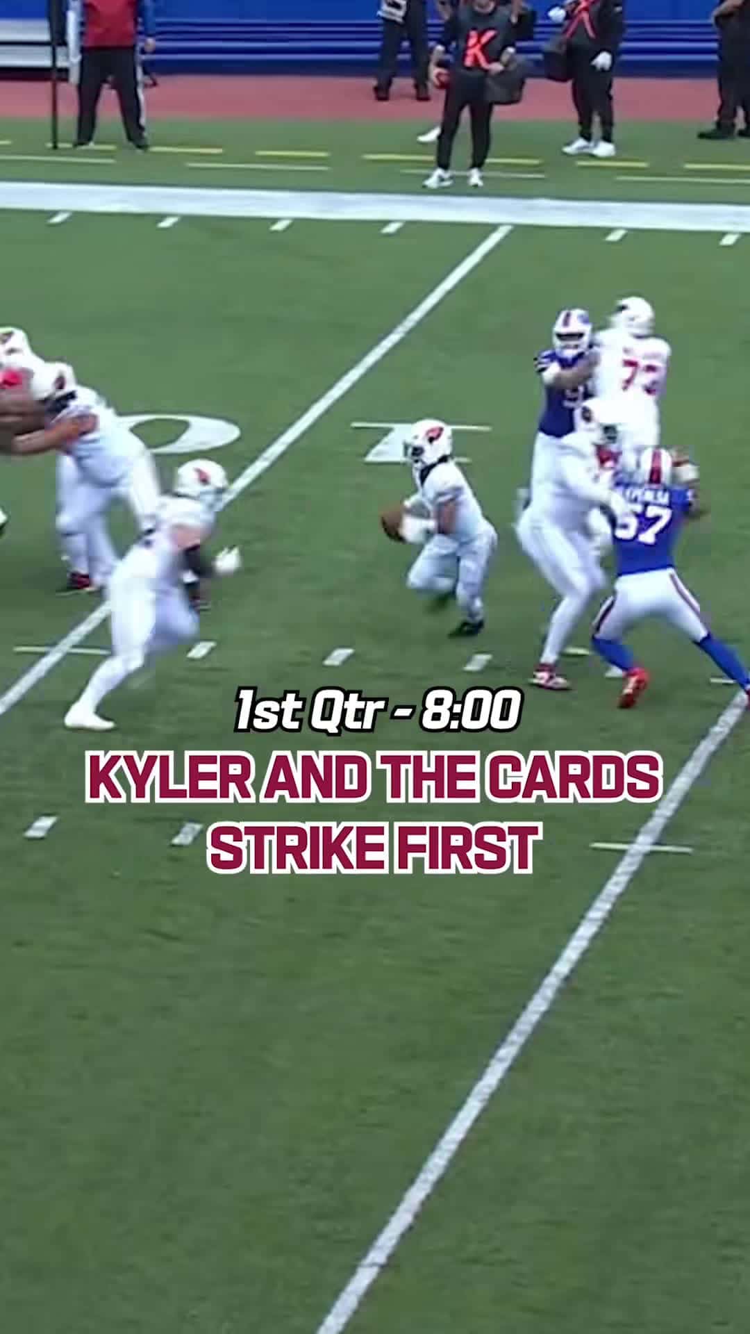 Cover for these two teams put on a show 🔥 #arizonacardinals #buffalobills #nfl #nflkickoff