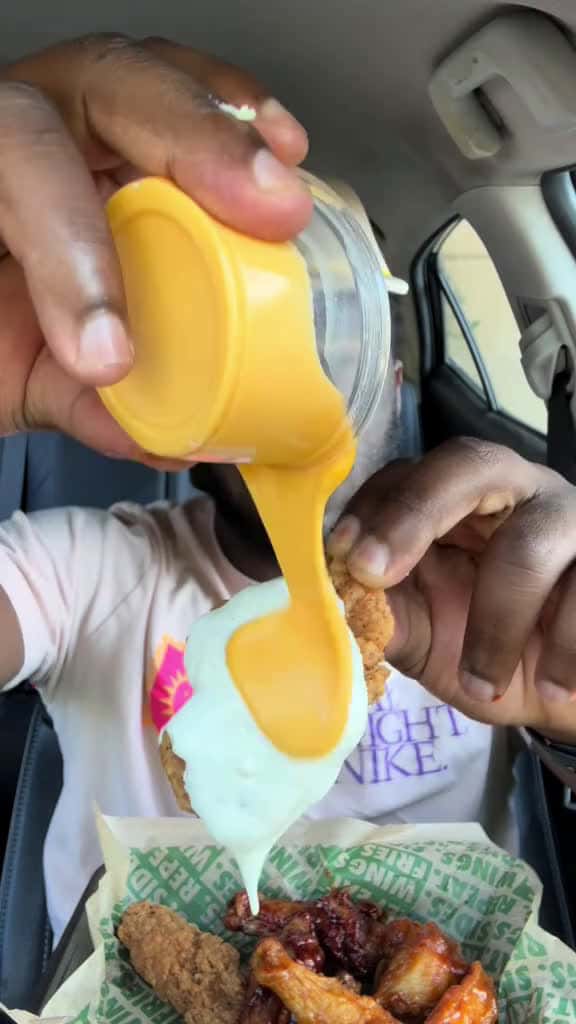 Cover for WINGSTOP MUKBANG fyp wingstop asmr mukbang viral 52895 #america