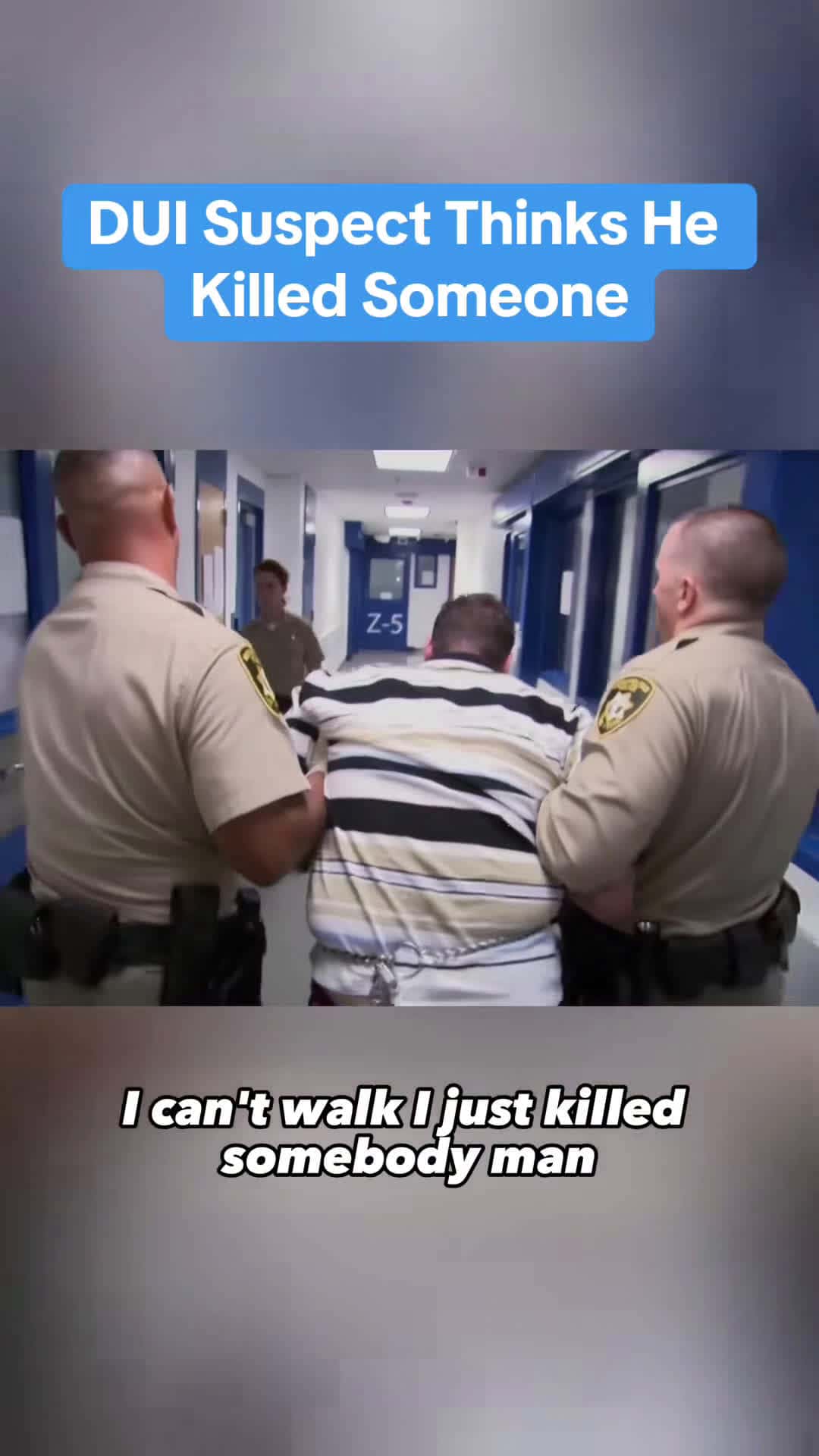 Cover for DUI Suspect Thinks He Killed Someone #murder#TrueCrime
