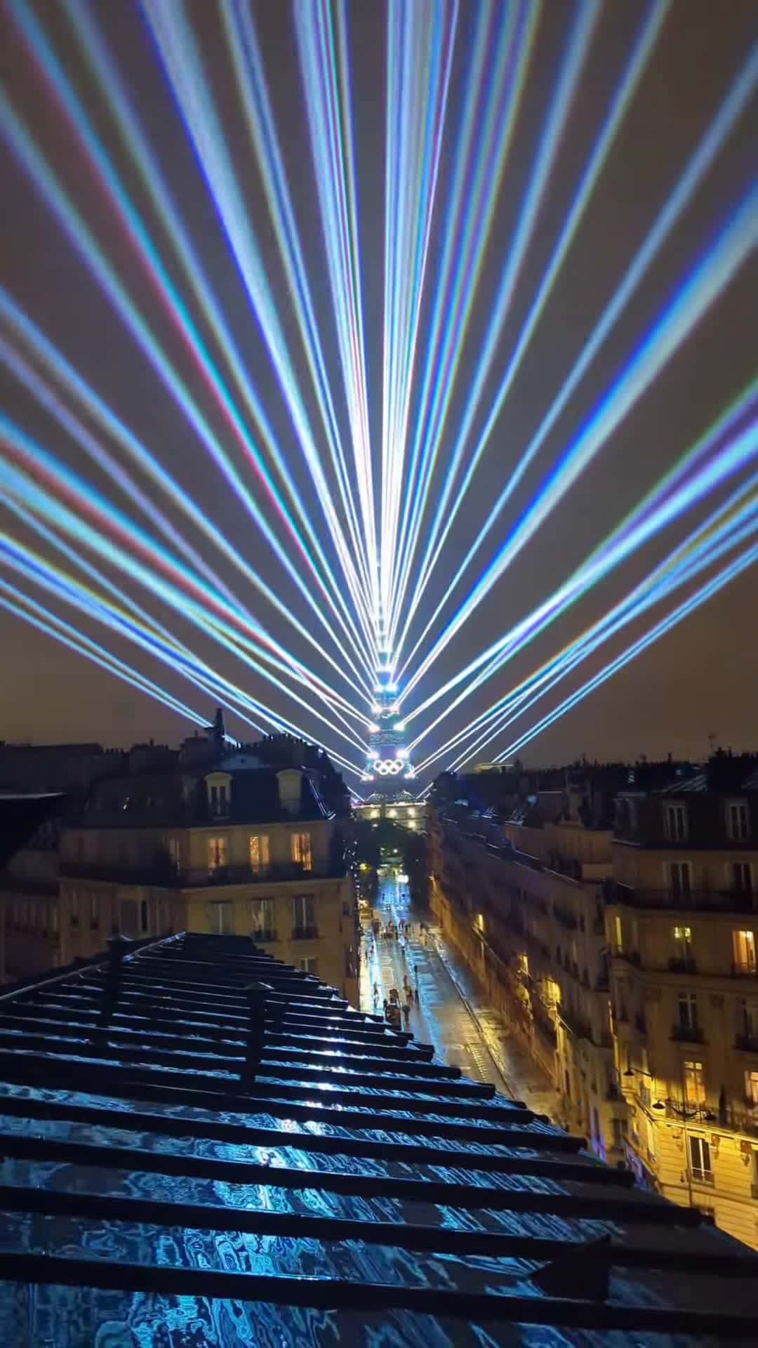 Cover for #FirstVideoChallenge Eiffel Tower Light Show.