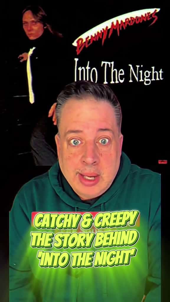 Cover for The Story Behind The Song, ‘Into The Night’ by Benny Mardones, #nostalgia #80smusic #songfacts #bennymardones  created by Porkchop Pete with Benny Mardones’s Into The Night - Orchestral Instrumental