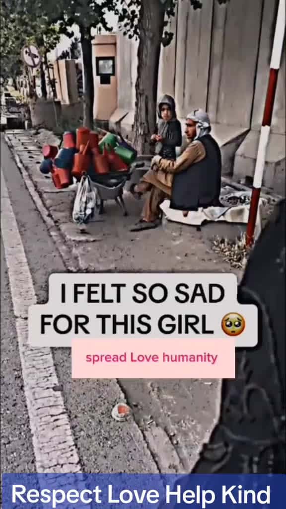 Cover for The Kind stranger helping poor man  his daughter giving Money  Little girl  her F 79643 #american