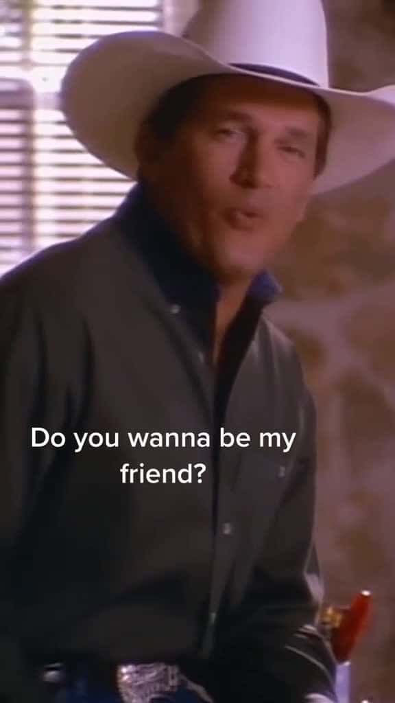 Cover for Comment a if you re singing along to this tune today GeorgeStrait CountryMusic CheckYesOrN 44842 #trend