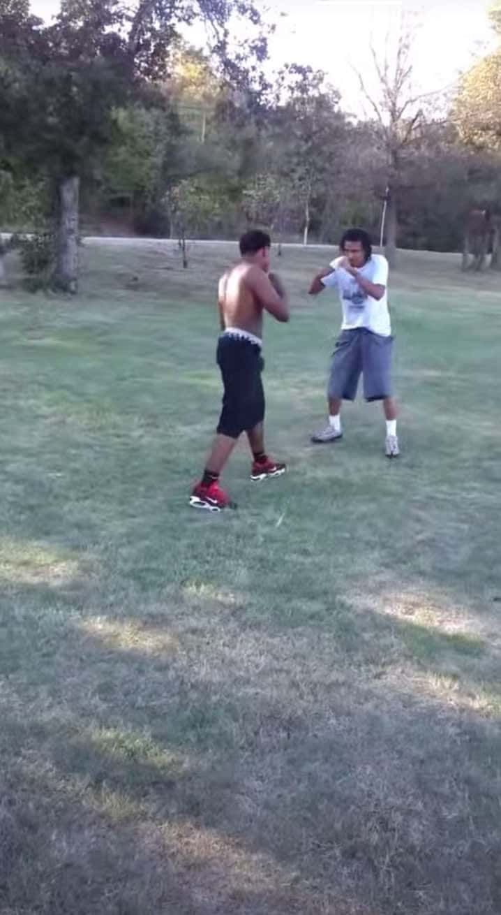 Cover for Aaron the plumber  #fight  #drama  #knockout